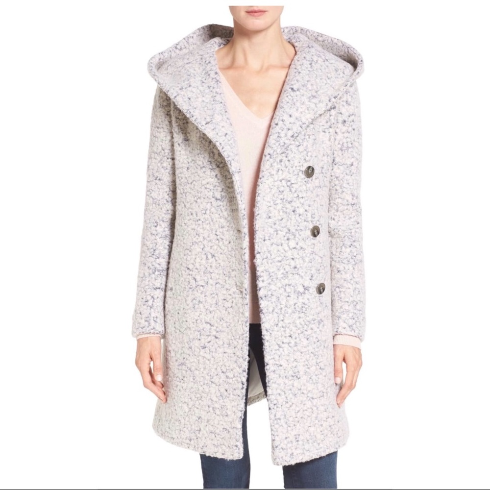 Cole Haan Textured 340 Winter Coat, Size 14